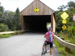 One of New England's covered bridges.